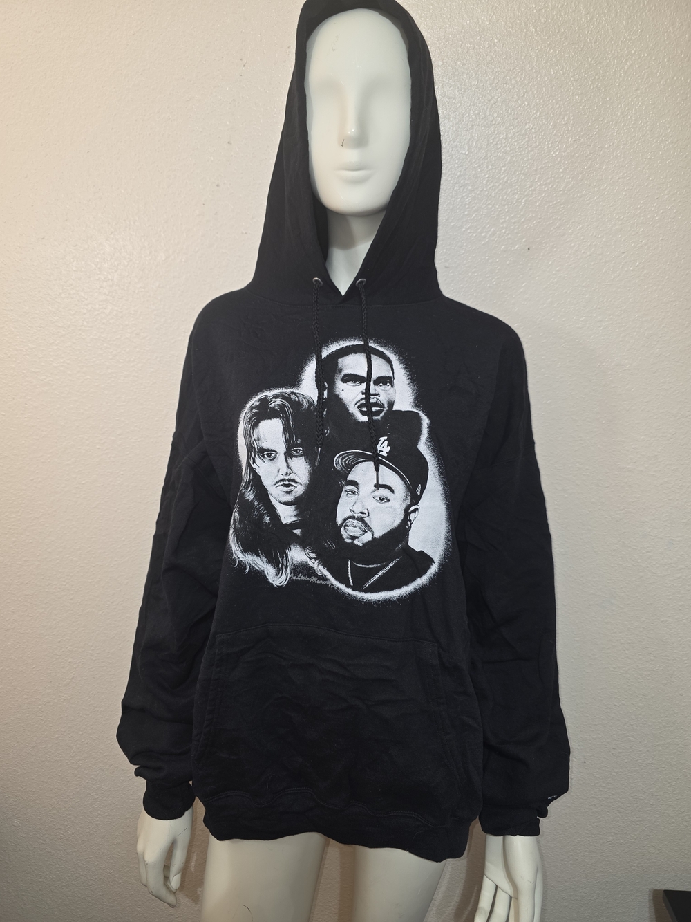 Official BONES Xavier Wulf Eddy Baker In Loving Memory Tour Hoodie XL